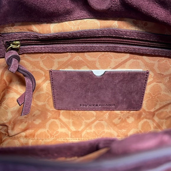 Lucky Brand | Leather Hobo Bag ~ “Grapevine” - Picture 14 of 16